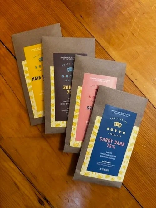 Four Bar Tasting Set — Sotto Chocolate